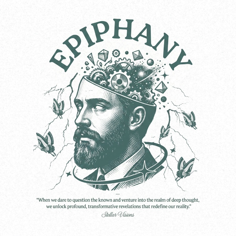 AI-generated album cover — vintage etching