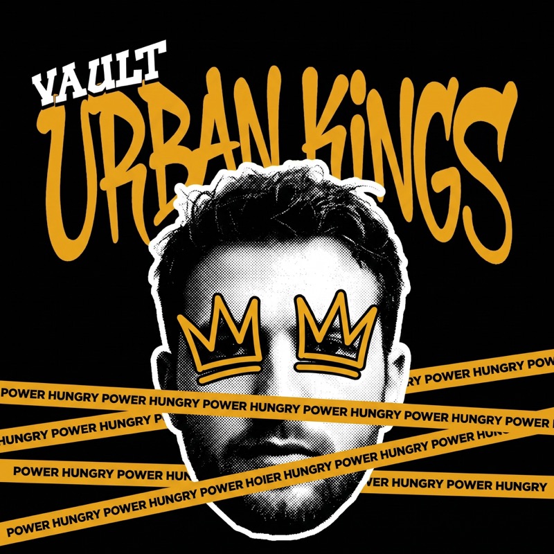 AI-generated album cover — urban hip-hop graffiti