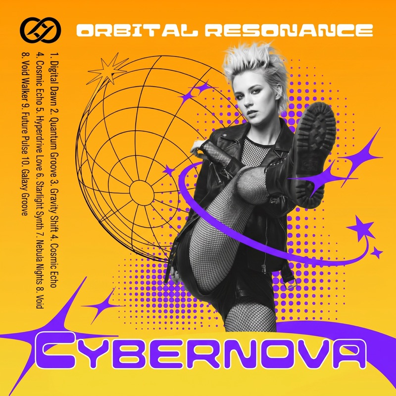 AI-generated album cover — Y2K pop punk
