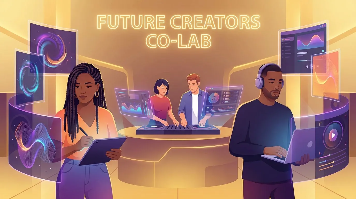 Independent artists and creators using AI tools to produce professional music videos from their laptops