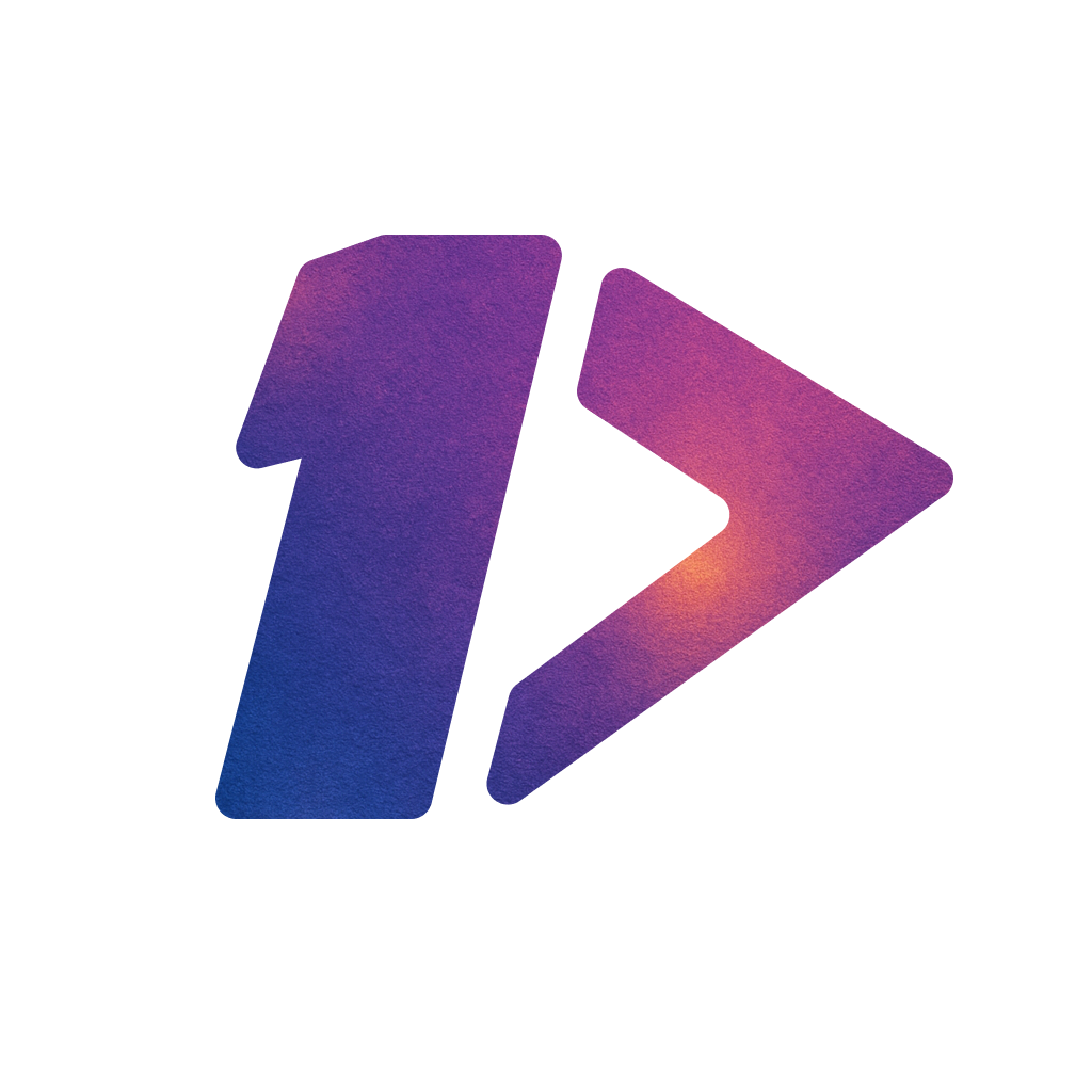 One More Shot AI — Logo (gradient, transparent)